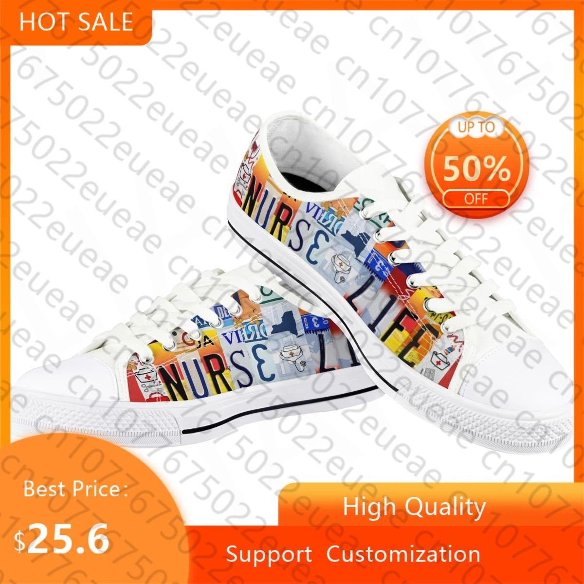 BKQU Women License Plate Nurse Pride Shoes 2022 Fashion Summer Casual White Shoes Canvas Breathable Flat Shoes Woman Sneakers
BKQU Women License Plate Nurse Pride Shoes 2022 Fashion Summer Casual White Shoes Canvas Breathable Flat Shoes Woman Sneakers