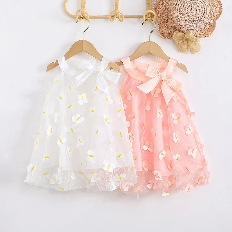 Summer 2023 New Arrivals Girls Sleeveless O Neck Butterfly Bow Pink White Infantil Menina Cute Party Dress Custume 12M-5T
Summer 2023 New Arrivals Girls Sleeveless O Neck Butterfly Bow Pink White Infantil Menina Cute Party Dress Custume 12M-5T