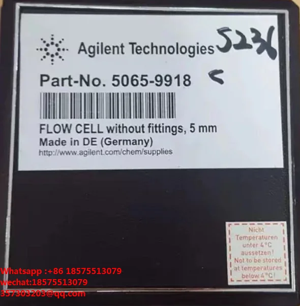 Кварцевый циркуляционный резервуар для Agilent 5065-9918, новый 5 мм 8453 мкл для спектрофотометра с видимым ультрафиолетовым излучением
Кварцевый циркуляционный резервуар для Agilent 5065-9918, новый 5 мм 8453 мкл для спектрофотометра с видимым ультрафиолетовым излучением