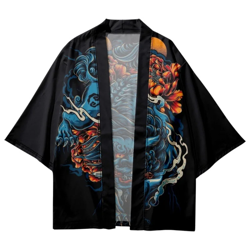 Cartoon Monster Flower Printed Men Women Summer Kimono Beach Shorts Cardigan Japanese Cosplay Yukata Clothing Harajuku Haori
Cartoon Monster Flower Printed Men Women Summer Kimono Beach Shorts Cardigan Japanese Cosplay Yukata Clothing Harajuku Haori
