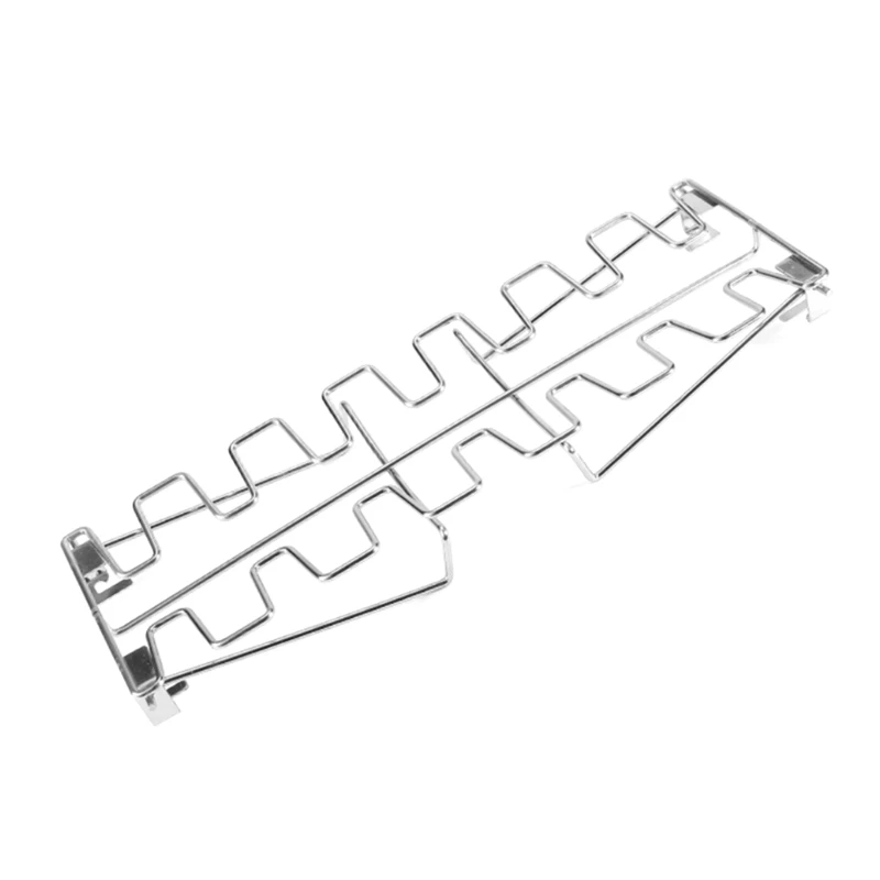 Chicken Leg Wing Rack 14 Slots Stainless Steel Metal Roaster Stand for Smoker Grill Oven, Dishwasher Safe, BBQ, 667A
Chicken Leg Wing Rack 14 Slots Stainless Steel Metal Roaster Stand for Smoker Grill Oven, Dishwasher Safe, BBQ, 667A