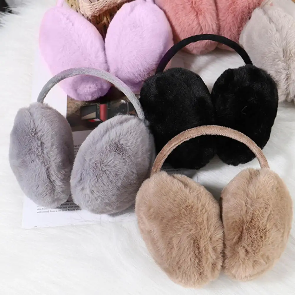 Ear Muff Thick Lightweight Fuzzy Anti-deformation Ear Warmer Solid Color Winter Ear Caps Tapones Para Los Oídos For Outdoor
Ear Muff Thick Lightweight Fuzzy Anti-deformation Ear Warmer Solid Color Winter Ear Caps Tapones Para Los Oídos For Outdoor