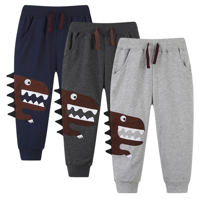 Spring Autumn Children Cartoon Pants Dinosaur Embroidery Toddler Leisure Cotton Sport Pants Kids Trousers Baby Boys Sweatpants
Spring Autumn Children Cartoon Pants Dinosaur Embroidery Toddler Leisure Cotton Sport Pants Kids Trousers Baby Boys Sweatpants