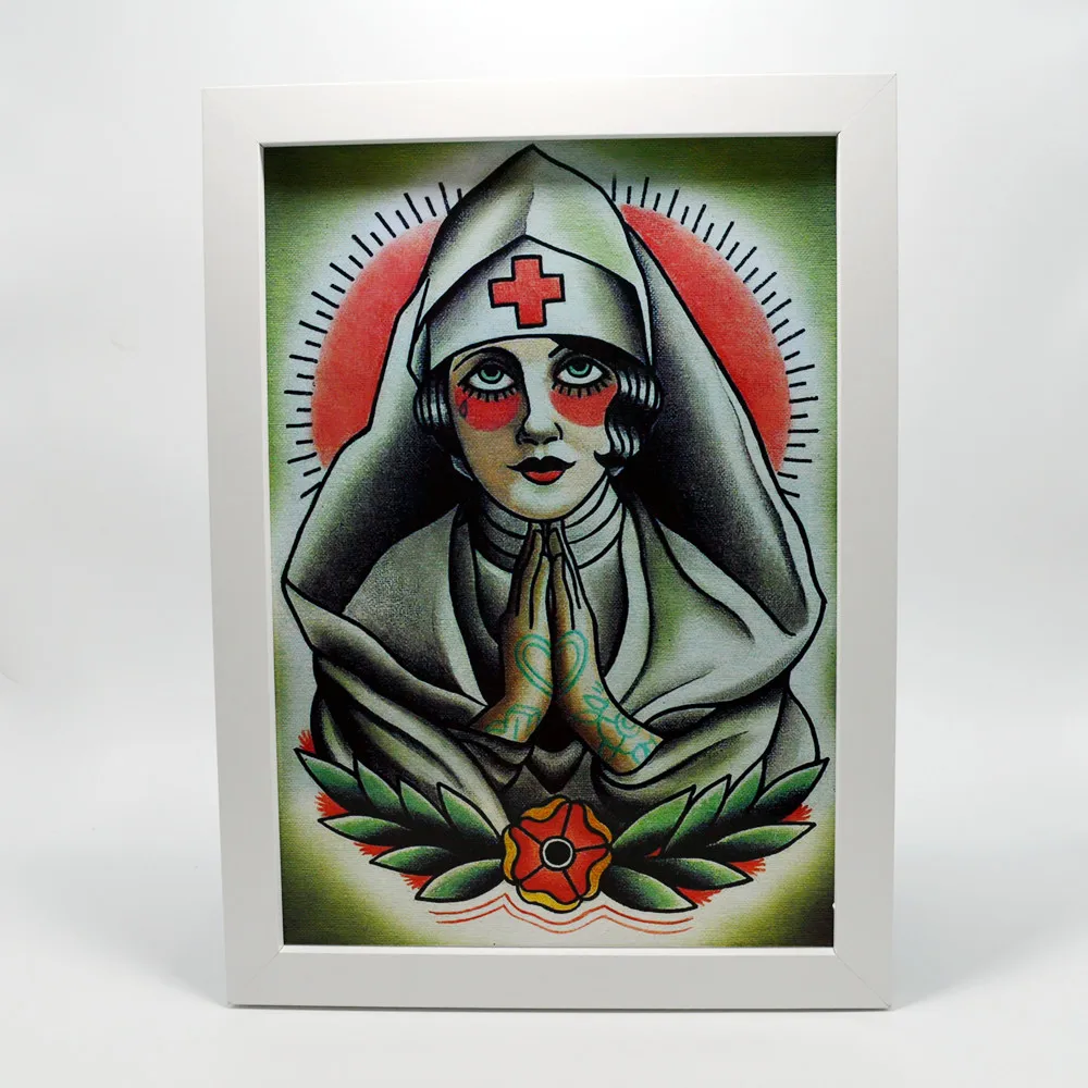 Nurse Great Tattoo Art Poster Wall Chart - Stylish Room & Tattoo Studio Wall Decor Painting Holographic Vinyl Sticker Mural C0
Nurse Great Tattoo Art Poster Wall Chart - Stylish Room & Tattoo Studio Wall Decor Painting Holographic Vinyl Sticker Mural C0