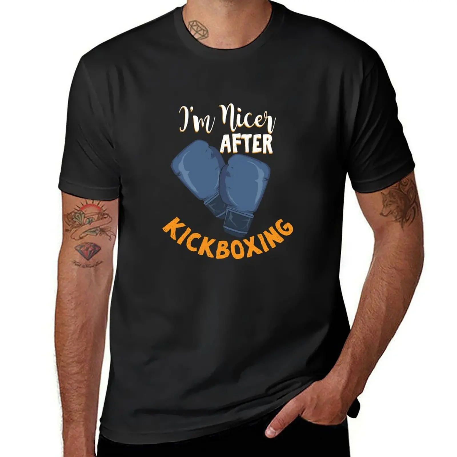 I'm Nicer After Kickboxing T-Shirt for a boy plus size tops mens graphic t-shirts
I'm Nicer After Kickboxing T-Shirt for a boy plus size tops mens graphic t-shirts