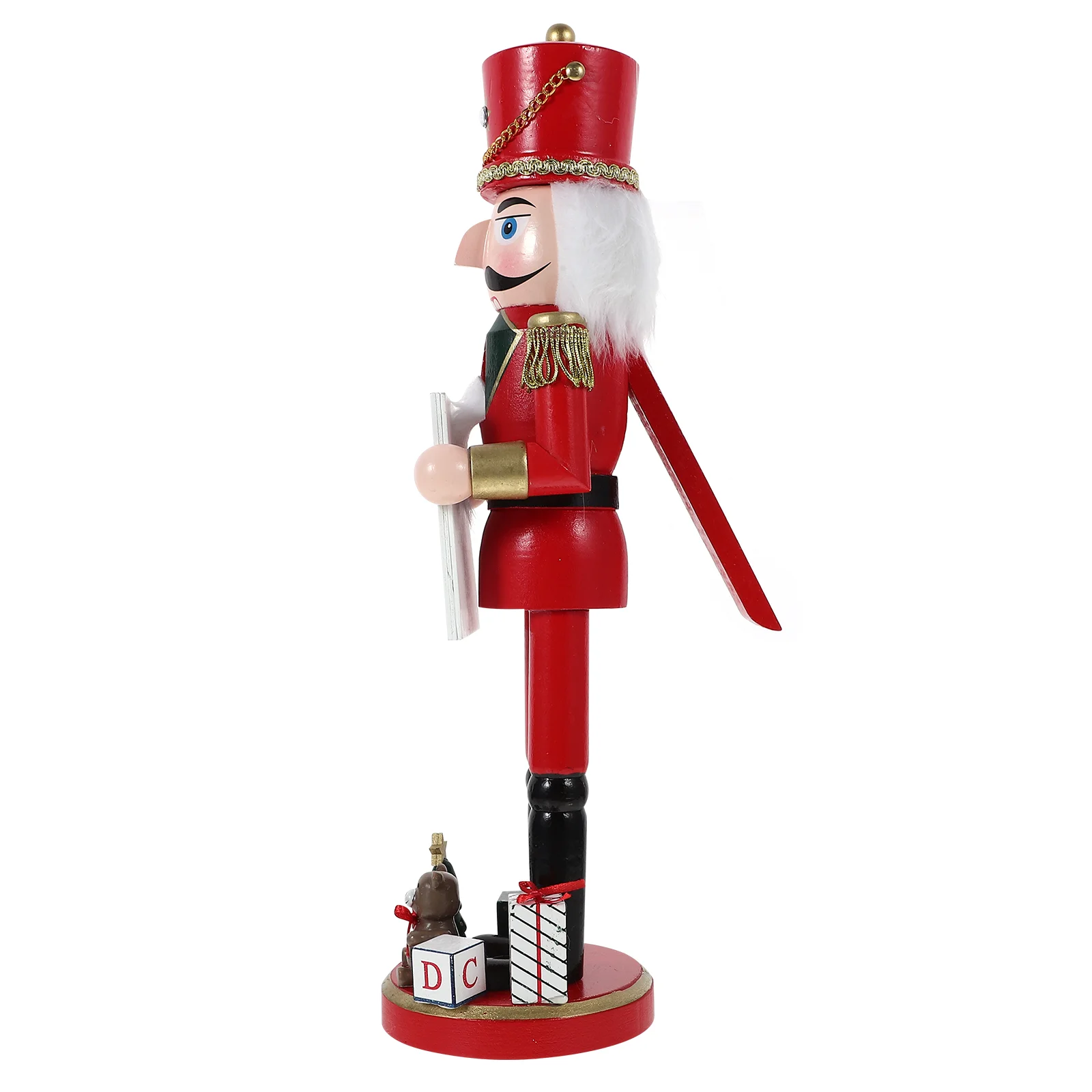 Wood Christmas Nutcracker Crafts Statue Nutcracker Puppet Ornaments Tabletop Soldier New Year Party Christmas Decorations
Wood Christmas Nutcracker Crafts Statue Nutcracker Puppet Ornaments Tabletop Soldier New Year Party Christmas Decorations