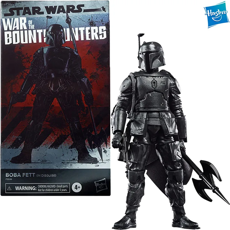 Hasbro Star Wars The Black Series Boba Fett (in Disguise) SDCC Exclusive 6-Inch Scale War of The Bounty Hunters Comic Set
Hasbro Star Wars The Black Series Boba Fett (in Disguise) SDCC Exclusive 6-Inch Scale War of The Bounty Hunters Comic Set