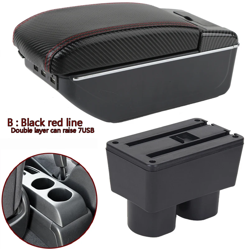 Armrest Box For Nissan Sylphy Versa Tiida Latio 2007-2017 carbon fiber PU Leather Central Store Conten Box With Cup holder USB
Armrest Box For Nissan Sylphy Versa Tiida Latio 2007-2017 carbon fiber PU Leather Central Store Conten Box With Cup holder USB