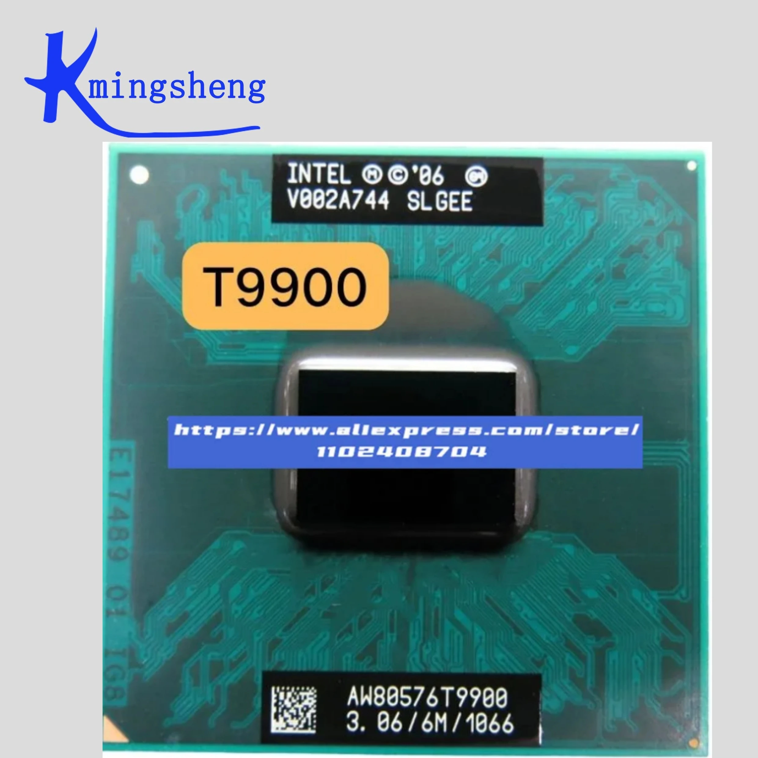 Процессор Intel Core 2 Duo T9900 SLGEE для ноутбука, 3,0 ГГц, двухъядерный, двухпотоковый, 6 Мб, 35 Вт, разъем P
Процессор Intel Core 2 Duo T9900 SLGEE для ноутбука, 3,0 ГГц, двухъядерный, двухпотоковый, 6 Мб, 35 Вт, разъем P