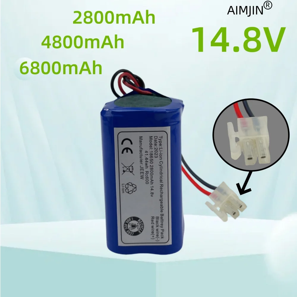 Vacuum cleaner battery 14.8V2800mAh 4800mAh 6800mAh Robot vacuum cleaner battery ILIFE A4, A40, A4S, A6, A8, V7, V7S V7S Pro V50
Vacuum cleaner battery 14.8V2800mAh 4800mAh 6800mAh Robot vacuum cleaner battery ILIFE A4, A40, A4S, A6, A8, V7, V7S V7S Pro V50