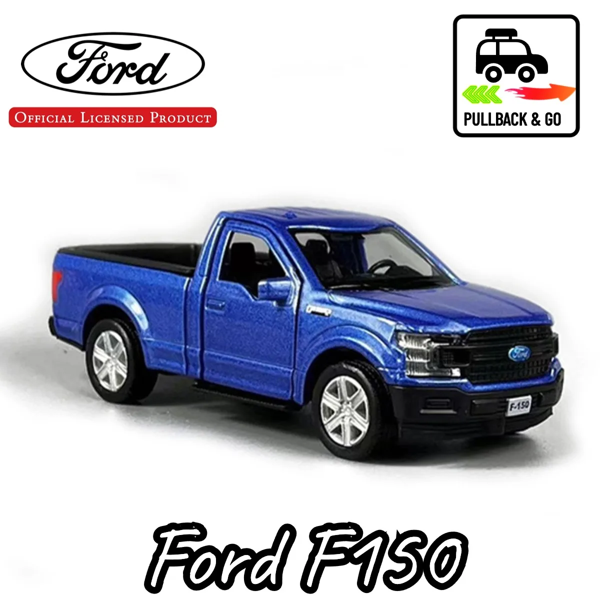 1/36 Ford F150 Raptor Pullback Toy Car Model Official Licensed Scale Replica Metal Diecast Miniature Art Xmas Kid Boy Gift
1/36 Ford F150 Raptor Pullback Toy Car Model Official Licensed Scale Replica Metal Diecast Miniature Art Xmas Kid Boy Gift