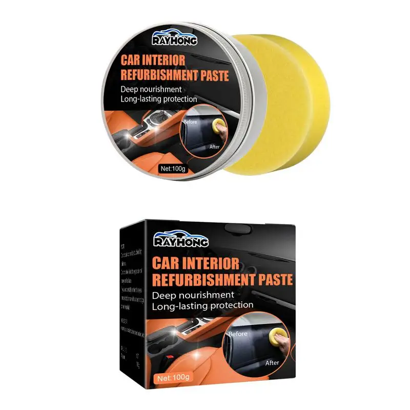 Восстанавливающий Крем для автомобиля, очиститель кожи и кондиционер, очиститель интерьера с губкой для удаления загрязнений, масляных пятен от кожи
Восстанавливающий Крем для автомобиля, очиститель кожи и кондиционер, очиститель интерьера с губкой для удаления загрязнений, масляных пятен от кожи