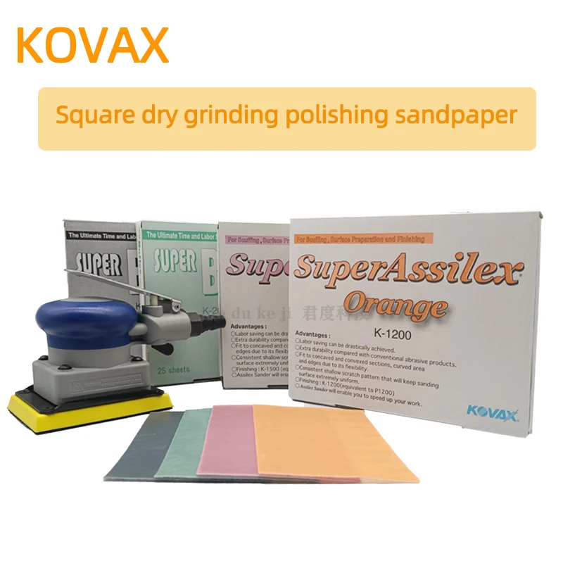 25 шт. японская прямоугольная Сухая наждачная бумага Kovax с двойным орлом, абразивная наждачная бумага с зернистостью 2000/3000 для полировки и шлифовки автомобиля
25 шт. японская прямоугольная Сухая наждачная бумага Kovax с двойным орлом, абразивная наждачная бумага с зернистостью 2000/3000 для полировки и шлифовки автомобиля