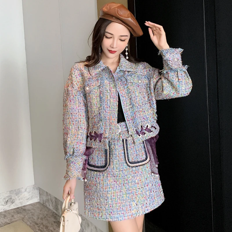 Petite Autumn Outfit Combination Height-Enhancing Set Fashionable Autumn Winter 2020 New Women's Suit Set Skirt Two-Piece Set
Petite Autumn Outfit Combination Height-Enhancing Set Fashionable Autumn Winter 2020 New Women's Suit Set Skirt Two-Piece Set