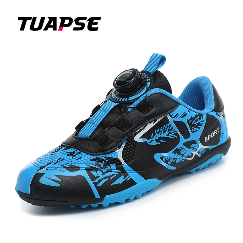 

TUAPSE New Soccer Shoes Men Football Cleats Soccer Boots Teenager Ankle Football Shoes Kids Indoor Soccer Training Sneakers