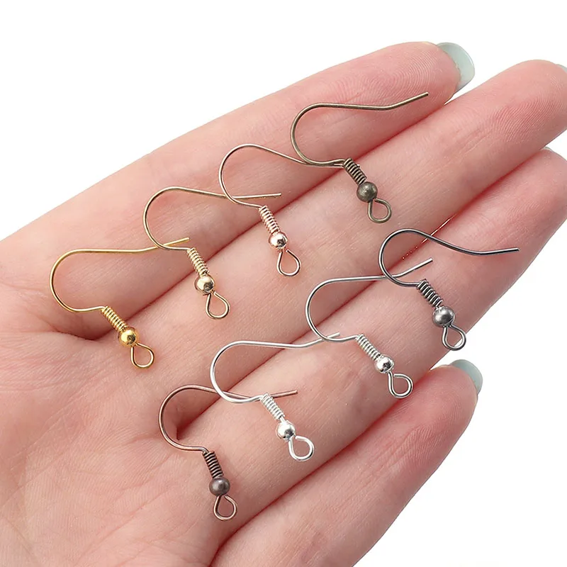 100pcs/Lot Iron Earring Hooks for Jewelry Making Accessories Ear Clasps Hooks DIY Earrings Iron Hook Ear wire Jewelry Wholesale
100pcs/Lot Iron Earring Hooks for Jewelry Making Accessories Ear Clasps Hooks DIY Earrings Iron Hook Ear wire Jewelry Wholesale