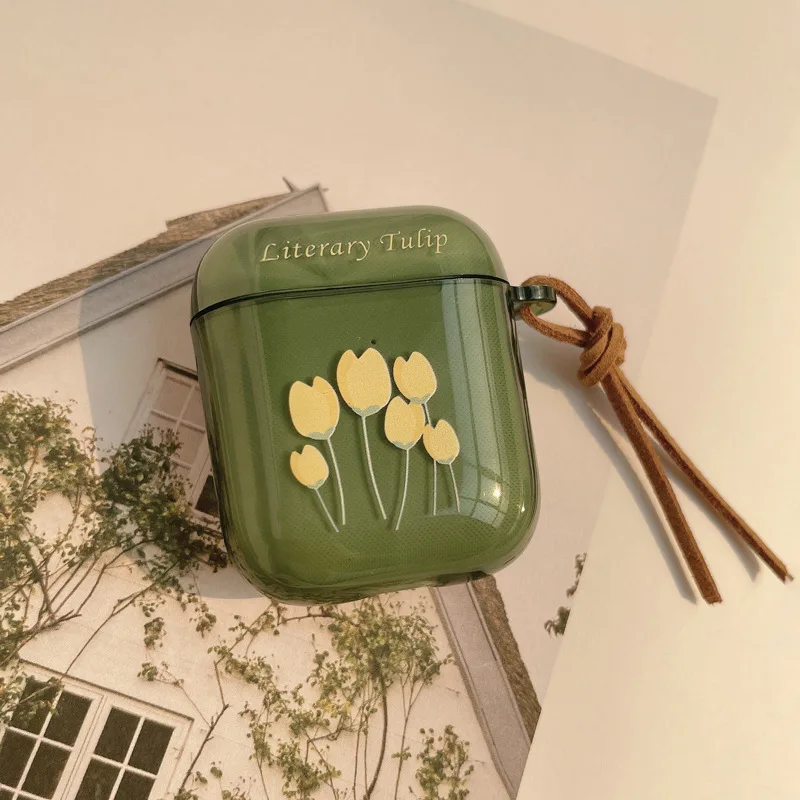 Tulip Flowers Earphone Case For Apple Airpods 3 Soft Silicone Headset Cover For Air Pods Pro 1 2 Shell Wireless Bluetooth Box
Tulip Flowers Earphone Case For Apple Airpods 3 Soft Silicone Headset Cover For Air Pods Pro 1 2 Shell Wireless Bluetooth Box