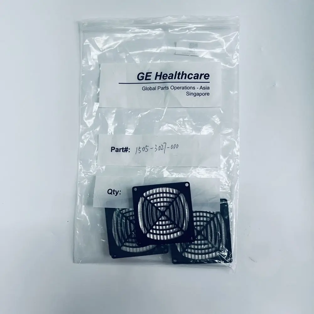 

OEM#: 1505-3027-000 3.1" FILTER FAN ASSEMBLY - RFI/EMI SHIELDING-CARBON/NYL IM by GE Medical Systems Information Technology (GEM