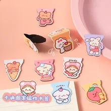 1pcs Magnetic Bookmarks Cute Cartoon Ins Kawaii Books Marker Student Double-sided Paper Page Clip Stationary School Supplies
1pcs Magnetic Bookmarks Cute Cartoon Ins Kawaii Books Marker Student Double-sided Paper Page Clip Stationary School Supplies