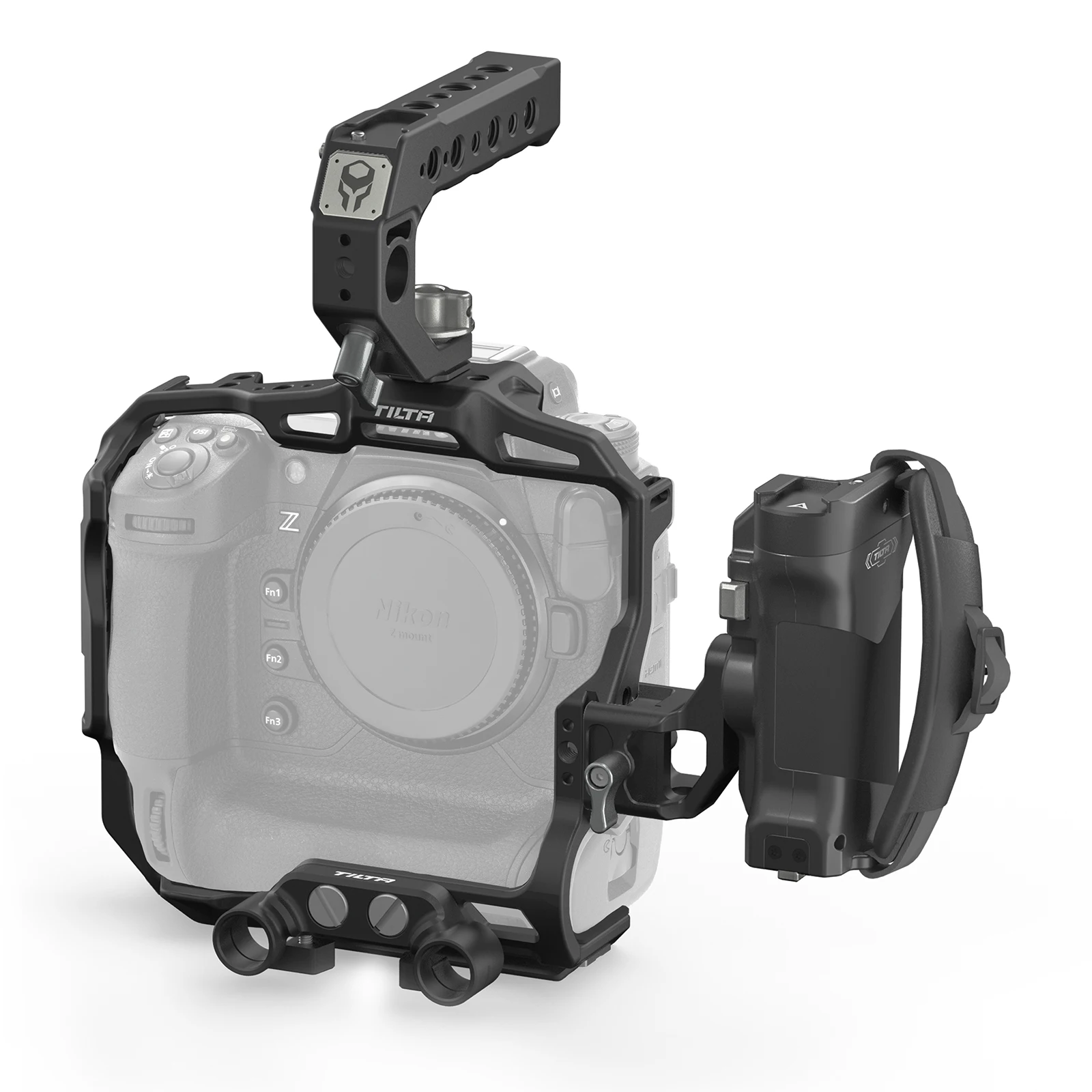 TILTA Nikon Z9 TA-T31-B-B Full Camera Cage Pro Kit для Nikon Z9 Black Side Advanced Power Handle with Run/Stop top hanedle
TILTA Nikon Z9 TA-T31-B-B Full Camera Cage Pro Kit для Nikon Z9 Black Side Advanced Power Handle with Run/Stop top hanedle