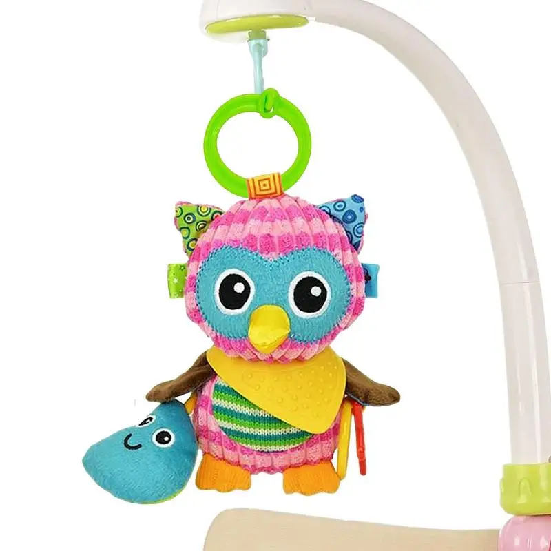 Plush Rattle Toy Colorful Soft Stuffed Owl Animal Rattle Kid Rattle With Teether Sound Developmental Hand Grip Toys Kid Toys Kid
Plush Rattle Toy Colorful Soft Stuffed Owl Animal Rattle Kid Rattle With Teether Sound Developmental Hand Grip Toys Kid Toys Kid