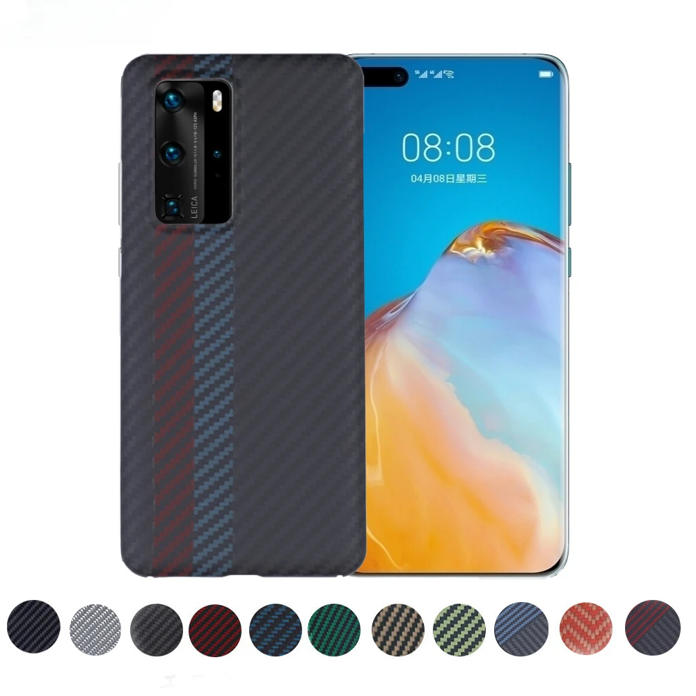 Цветной чехол из настоящего арамидного волокна и углеродного волокна для Huawei P40 Pro, Ультратонкий чехол для телефона P40 Pro
Цветной чехол из настоящего арамидного волокна и углеродного волокна для Huawei P40 Pro, Ультратонкий чехол для телефона P40 Pro