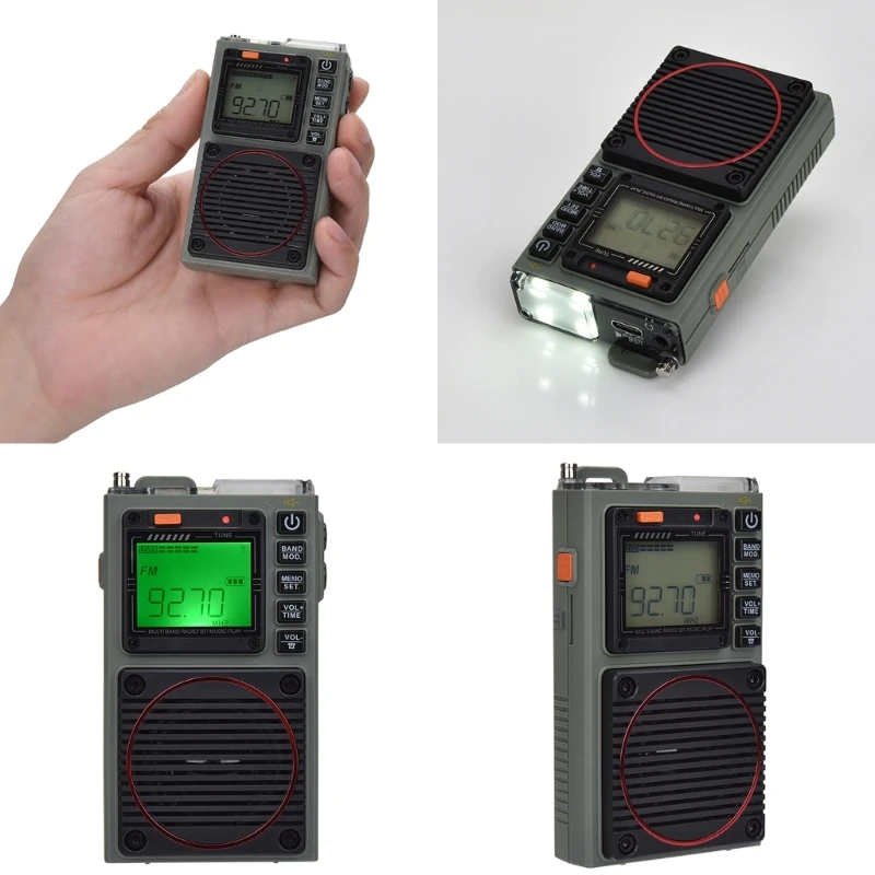 APP Control Full Band Radio, Portable AM/FM/SW/WB Weather Radio with , Pocket Radio Rechargeable
APP Control Full Band Radio, Portable AM/FM/SW/WB Weather Radio with , Pocket Radio Rechargeable