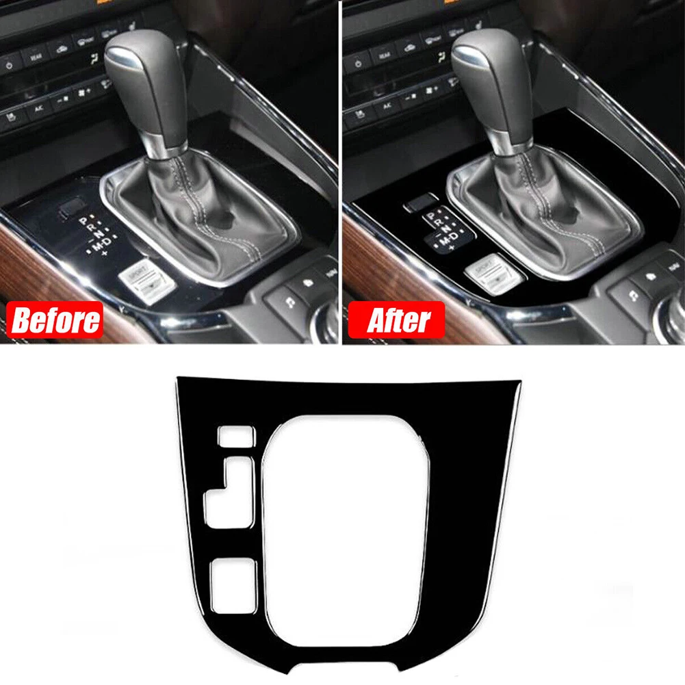 1x Glossy Piano Black Console Gear Shift Panel Cover Trim For Mazda CX 9 2016-21 Car Replace Accessories
1x Glossy Piano Black Console Gear Shift Panel Cover Trim For Mazda CX 9 2016-21 Car Replace Accessories