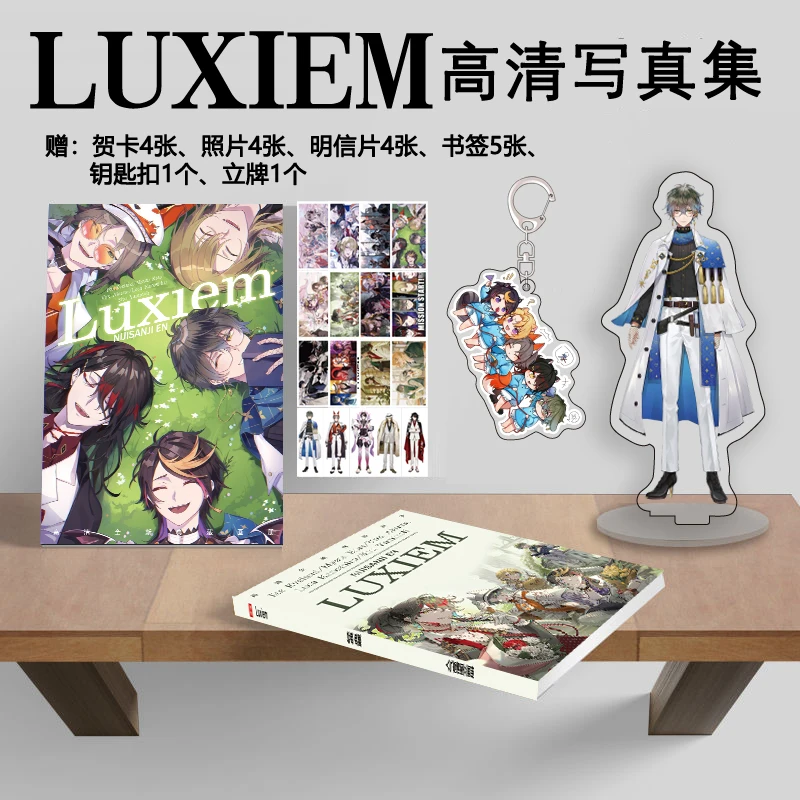 New Anime Luxiem VTuber Picture Album Vox Akuma Mysta Rias Carto Cartoon Figure Photobook Acrylic Figurine Keychain Gift
New Anime Luxiem VTuber Picture Album Vox Akuma Mysta Rias Carto Cartoon Figure Photobook Acrylic Figurine Keychain Gift