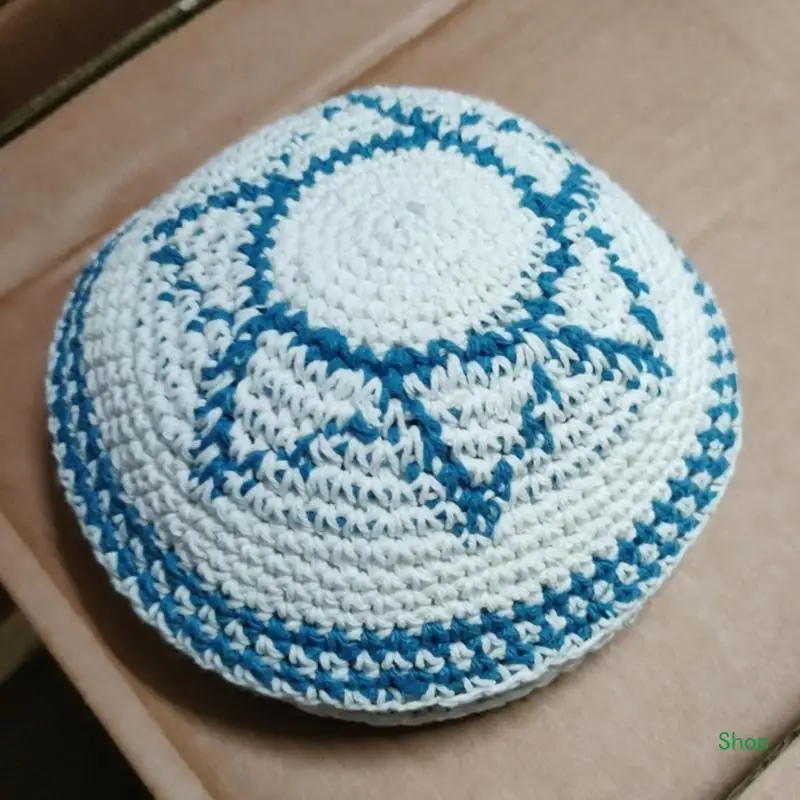 Dropship Stylish White Kippah Headpiece Comfortable Yarmulke for Fans of Jewish Culture
Dropship Stylish White Kippah Headpiece Comfortable Yarmulke for Fans of Jewish Culture