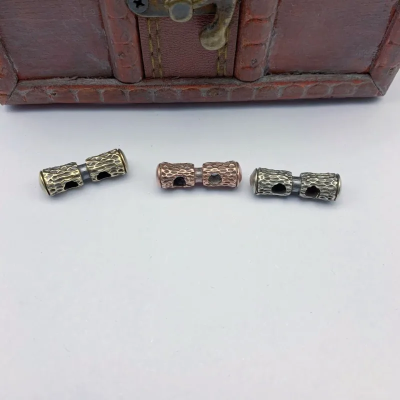 Brass 4mm Double Hole Paracord Bead DIY Bracelet Keychain Lanyard Accessories Metal Spacer Bead EDC Outdoor Tool Pendant Jewelry
Brass 4mm Double Hole Paracord Bead DIY Bracelet Keychain Lanyard Accessories Metal Spacer Bead EDC Outdoor Tool Pendant Jewelry