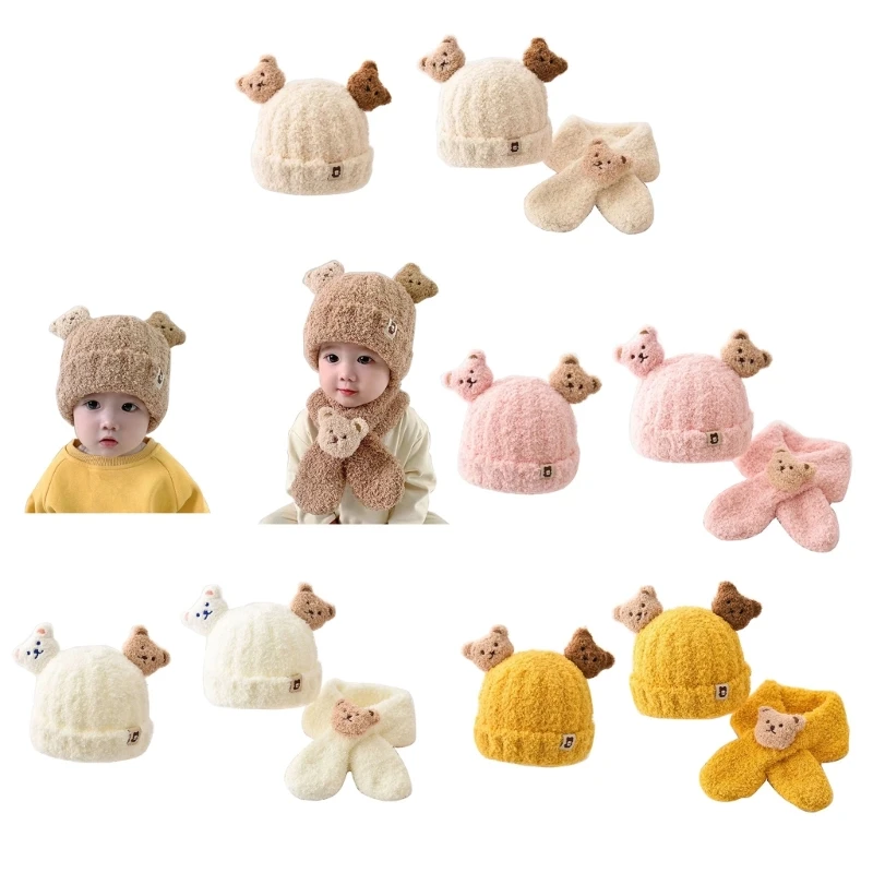Warm Hat Neck Scarf Set Baby Plush Neck Cover Neckerchief Beanie Bonnet Cap DropShipping
Warm Hat Neck Scarf Set Baby Plush Neck Cover Neckerchief Beanie Bonnet Cap DropShipping