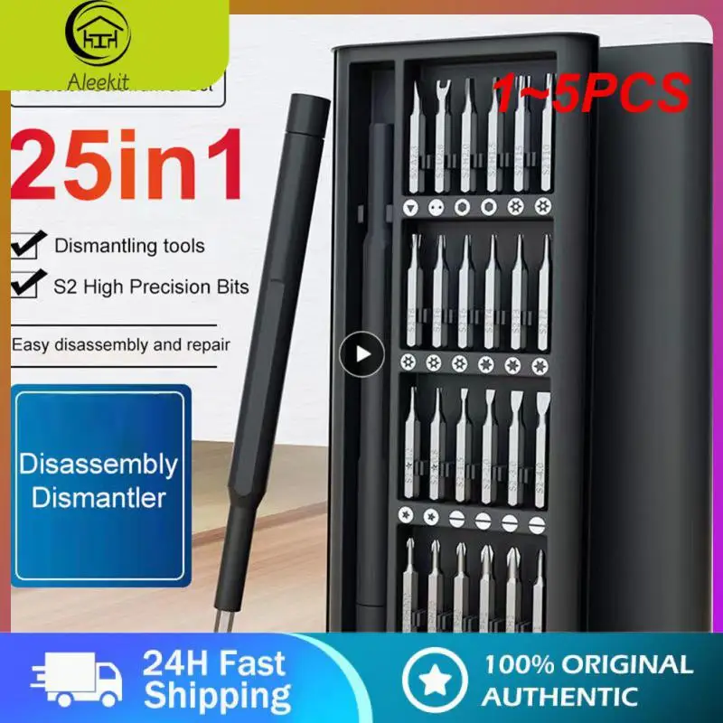 1~5PCS In 1 Screwdriver Kit Magnetic Bits Phillips Torx Hex Precision Dismountable Mini Tool Case For Smart Home PC Phone
1~5PCS In 1 Screwdriver Kit Magnetic Bits Phillips Torx Hex Precision Dismountable Mini Tool Case For Smart Home PC Phone