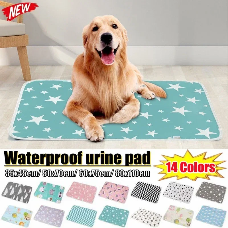 14 Colors Washable Waterproof Pet Puppy Dog Training Absorbent Pad Reusable Toilet Pee Bed Mats Pad
14 Colors Washable Waterproof Pet Puppy Dog Training Absorbent Pad Reusable Toilet Pee Bed Mats Pad