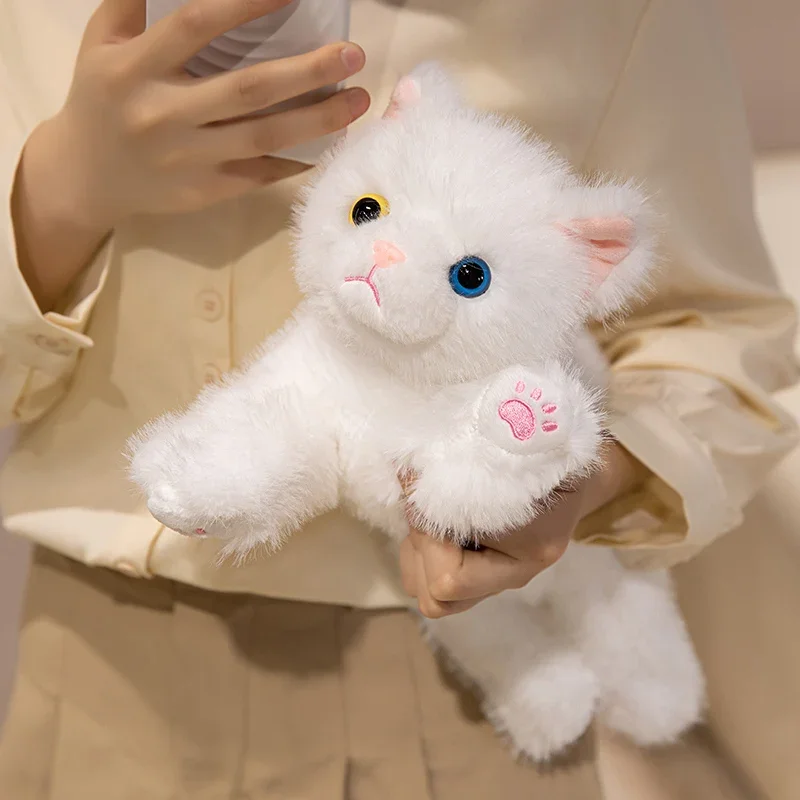 Realistic Cat Plush Toy Lifelike Soft Stuffed Kitten with Fur , Cute Gift for Pet Lovers, Home Decor, Valentine Birthday Realistic Cat Plush Toy Lifelike Soft Stuffed Kitten with Fur , Cute Gift for Pet Lovers, Home Decor, Valentine Birthday