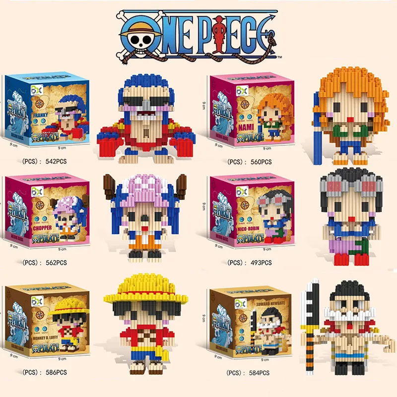 Pirate King Action Figure Building Blocks Cute Monkey D. Luffy Chopper Anime Image Assemble Educational Toys Kids Festival Gift
Pirate King Action Figure Building Blocks Cute Monkey D. Luffy Chopper Anime Image Assemble Educational Toys Kids Festival Gift