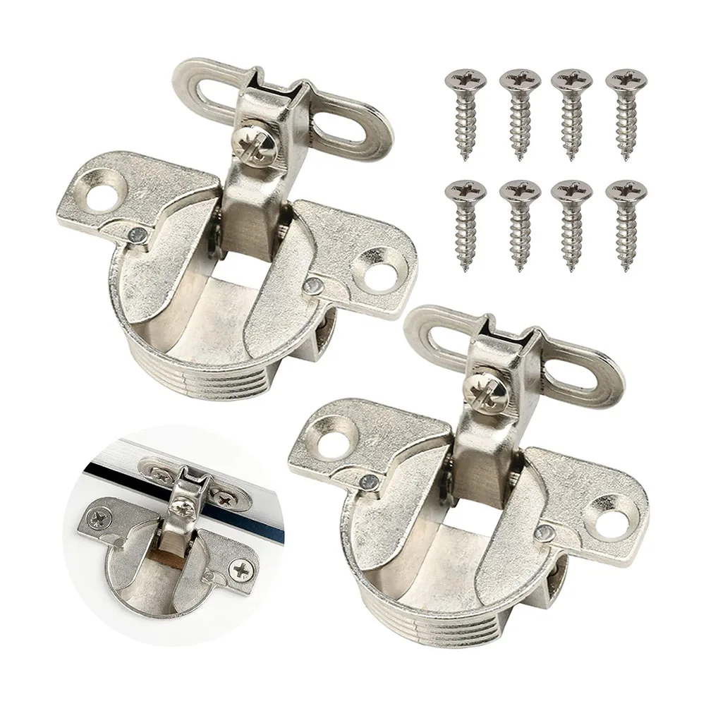 2pcs Cabinet Door Hinge Side Panel 97 Degree Cup Inner Sliding Door Hinge Concealed Flat-Mounted Bury Hinge Furniture Hardware
2pcs Cabinet Door Hinge Side Panel 97 Degree Cup Inner Sliding Door Hinge Concealed Flat-Mounted Bury Hinge Furniture Hardware