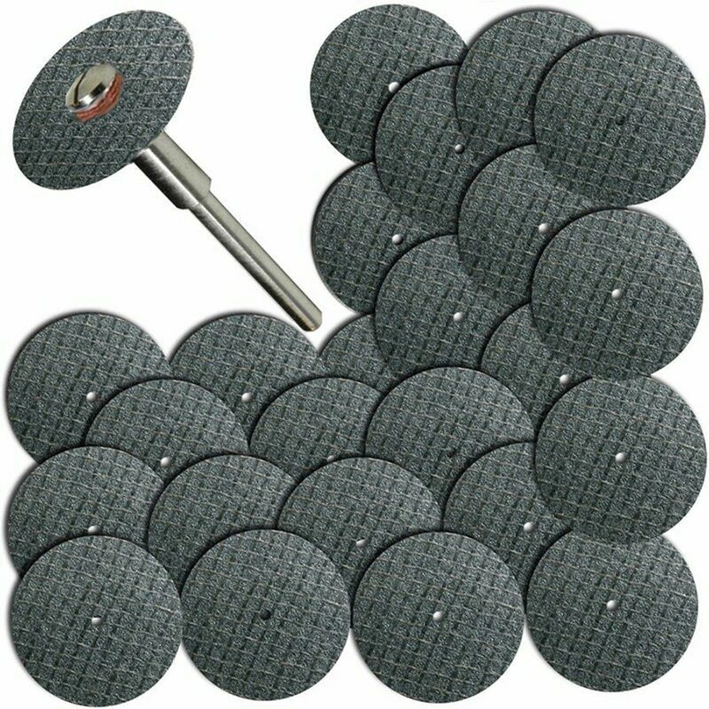 26pcs 1/8inch Abrasive Cutting Disc Mandrel Fiberglass Reinforced Cut Off Wheel Rotary Discs Saw Cutting Rotary Tool Saw Blade
26pcs 1/8inch Abrasive Cutting Disc Mandrel Fiberglass Reinforced Cut Off Wheel Rotary Discs Saw Cutting Rotary Tool Saw Blade