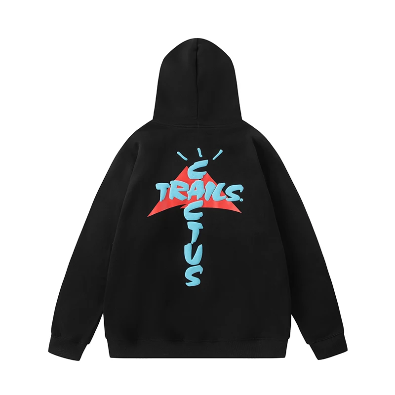 Cactus Jack Black White Cotton Fleece Mens Hoodies Harajuku New Thick Autumn Hooded Sweatshirts Oversized Pillover Unisex Hoody
Cactus Jack Black White Cotton Fleece Mens Hoodies Harajuku New Thick Autumn Hooded Sweatshirts Oversized Pillover Unisex Hoody