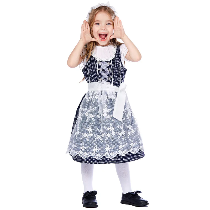 Children Traditional Germany Bavarian Oktoberfest Beer Girl Costume Children's Day Stage Show Beer Maid Wench Cospaly Dress
Children Traditional Germany Bavarian Oktoberfest Beer Girl Costume Children's Day Stage Show Beer Maid Wench Cospaly Dress