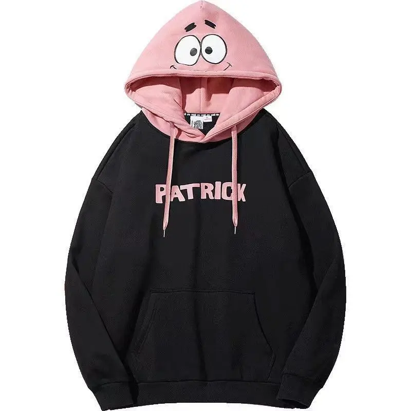 Animation Hoodie Cartoon Cute Spongebobs Couple Loose Casual Kawaii Patrick Stars Autumn and Winter Long Sleeve Birthday Gift
Animation Hoodie Cartoon Cute Spongebobs Couple Loose Casual Kawaii Patrick Stars Autumn and Winter Long Sleeve Birthday Gift