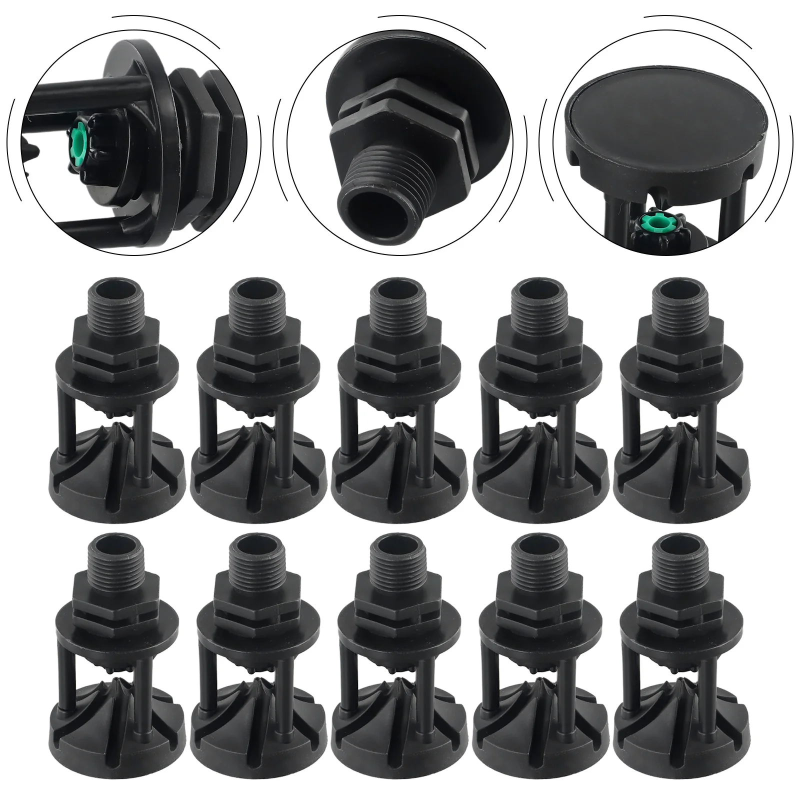 10pcs 3/4" 1/2" Sprinkler Head Wobble Tee Series Water Saving Grass Lawn Wobbler Spray Head Garden Irrigation Misting Nozzle
10pcs 3/4" 1/2" Sprinkler Head Wobble Tee Series Water Saving Grass Lawn Wobbler Spray Head Garden Irrigation Misting Nozzle
