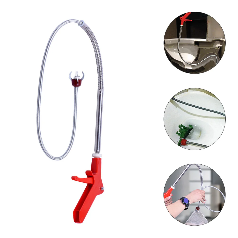 Toilet Snake inch Pipe Dredging Tools Household Cleaning Tools for Kitchen Sink Spring Pipe Sewer Dredge Pipeline Remover
Toilet Snake inch Pipe Dredging Tools Household Cleaning Tools for Kitchen Sink Spring Pipe Sewer Dredge Pipeline Remover
