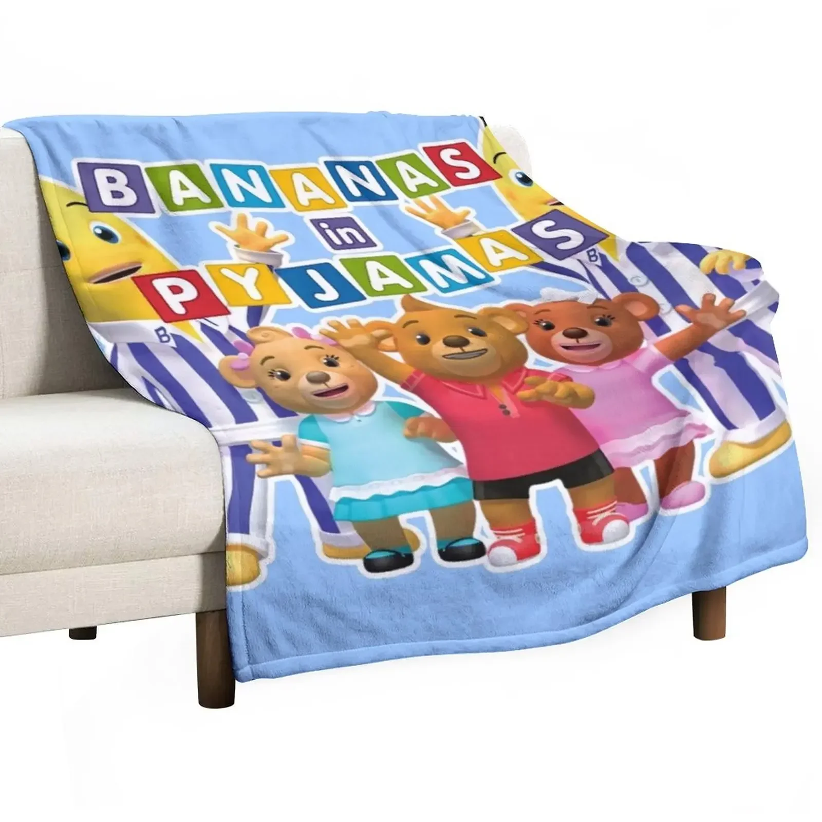 Bananas in Pyjamas team Throw Blanket Vintage Sofa Quilt Soft Plush Plaid Blankets 
Bananas in Pyjamas team Throw Blanket Vintage Sofa Quilt Soft Plush Plaid Blankets