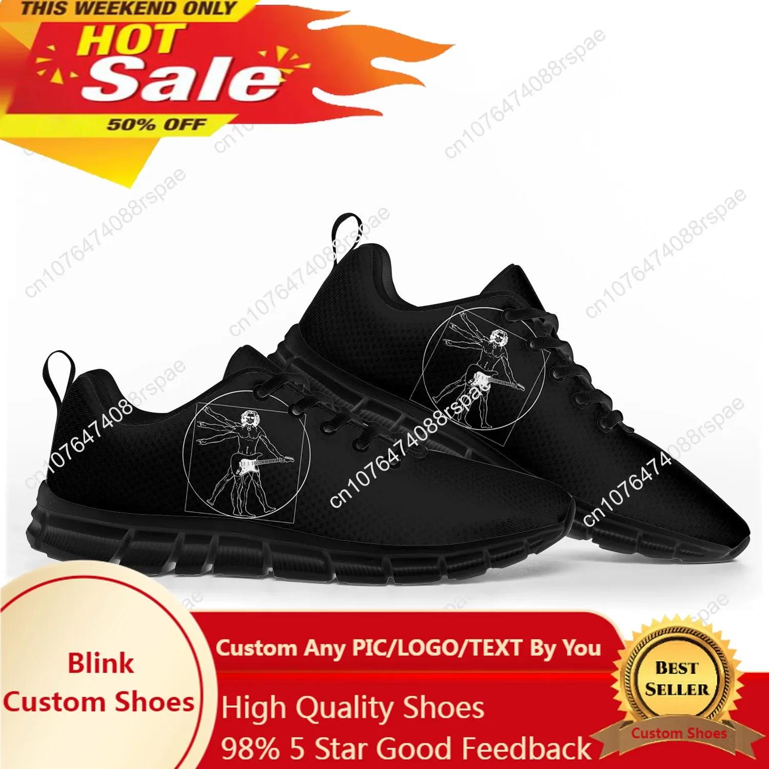 Vitruvian Man Guitar Da Vinci Sports Shoes Mens Womens Teenager Kids Children Sneakers Casual Custom High Quality Couple Shoes
Vitruvian Man Guitar Da Vinci Sports Shoes Mens Womens Teenager Kids Children Sneakers Casual Custom High Quality Couple Shoes