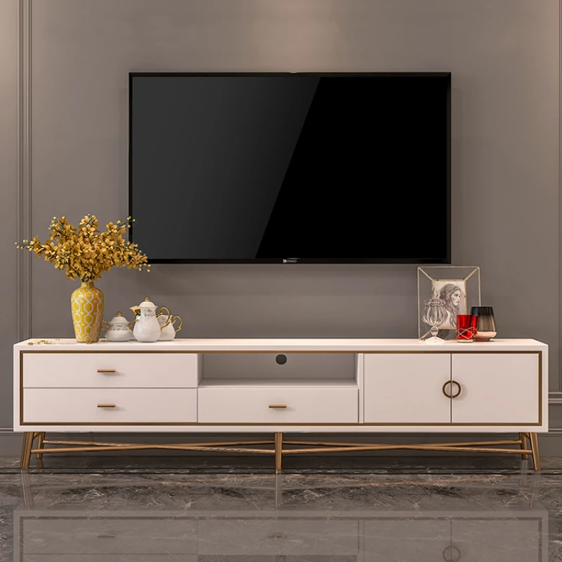 Post modern coffee table TV cabinet combination stainless steel minimalist small unit tea table glass light luxury living
Post modern coffee table TV cabinet combination stainless steel minimalist small unit tea table glass light luxury living