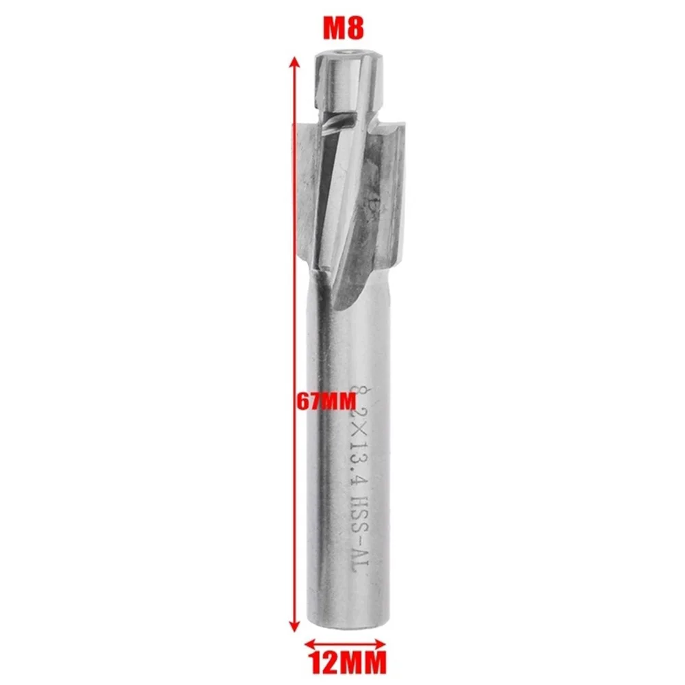 Counterbore Cutter HSS Flat Bolt Hole Cap Screw Countersink Milling Tool 4 Flutes Pilot M3 M4 M5 M6 M8 Spot Router Slot Drill
Counterbore Cutter HSS Flat Bolt Hole Cap Screw Countersink Milling Tool 4 Flutes Pilot M3 M4 M5 M6 M8 Spot Router Slot Drill