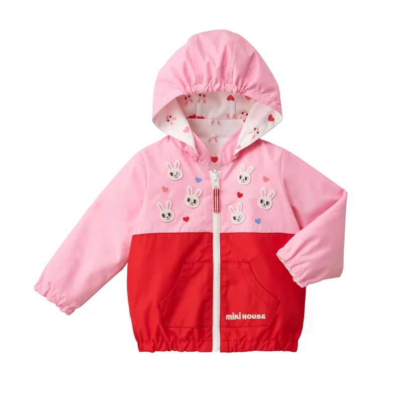 Spring Girls' Jackets Cartoon Rabbit Coats Sunscreen Suit Children's Coat on Both Sides Kids Clothes Girls Outerwear Jacket
Spring Girls' Jackets Cartoon Rabbit Coats Sunscreen Suit Children's Coat on Both Sides Kids Clothes Girls Outerwear Jacket