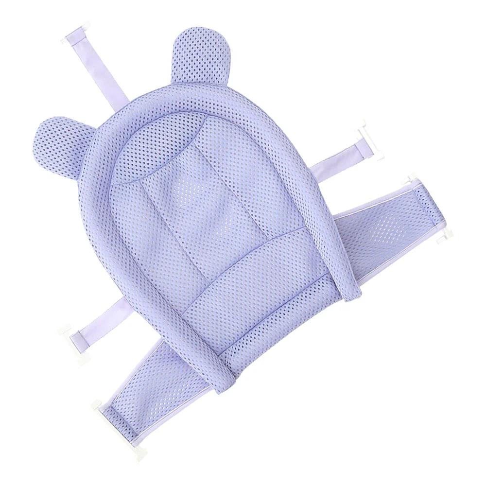 

Регулируемая сетка для купания новорожденных, сетка для поддержки ванны, слинг для ванны, сетка для купания (сине-фиолетовый)