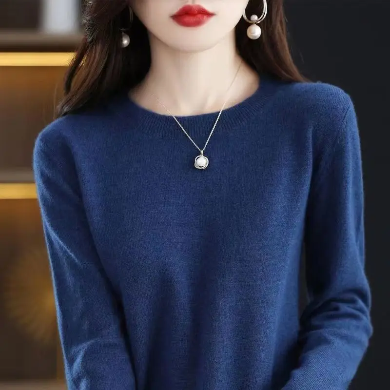 2023 Women Autumn Winter Cashmere Solid Round Collar Long Sleeve Warm Knit Casual Fashion Spring Sweater New Tops YL46
2023 Women Autumn Winter Cashmere Solid Round Collar Long Sleeve Warm Knit Casual Fashion Spring Sweater New Tops YL46